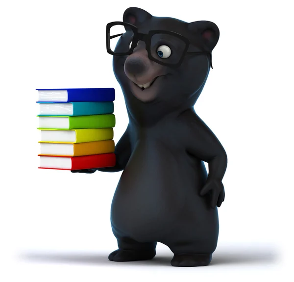 Fun cartoon bear — Stock Photo, Image