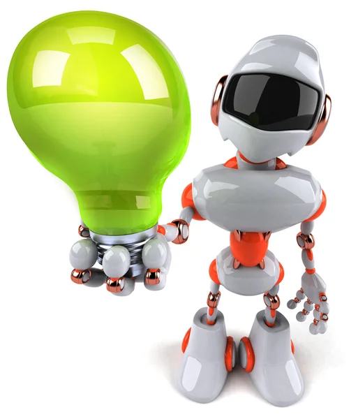 Fun cartoon Robot — Stock Photo, Image