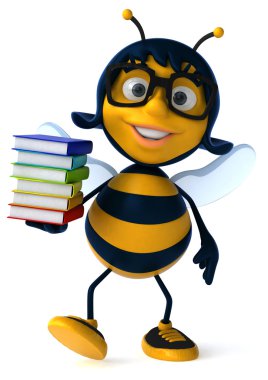 Eğlenceli çizgi film arı