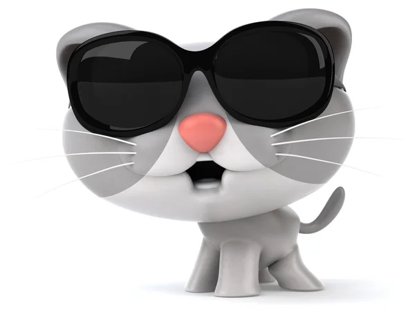 Fun cartoon cat — Stock Photo, Image