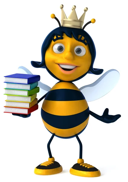 Grappige cartoon bee — Stockfoto