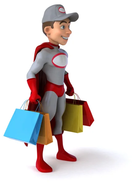 Cartoon-Supermechaniker — Stockfoto