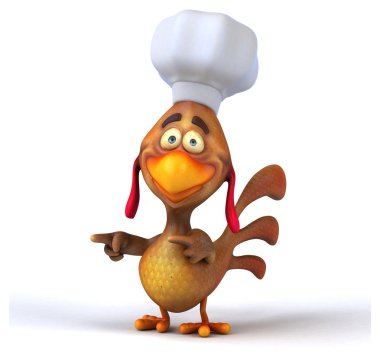 Eğlenceli çizgi film tavuk