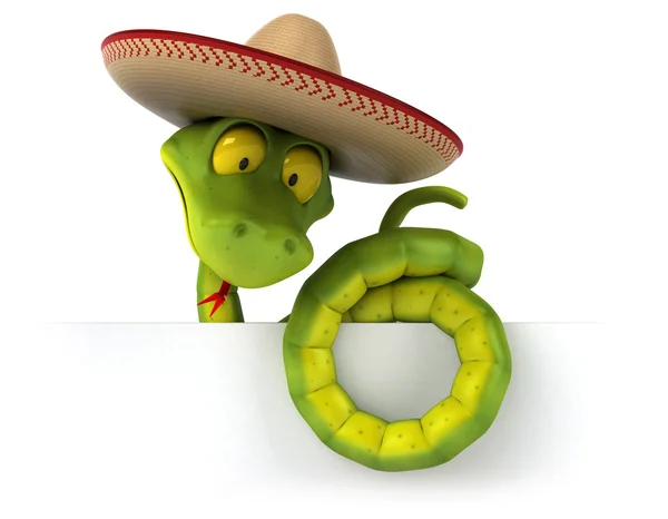 Eğlenceli çizgi film yılan