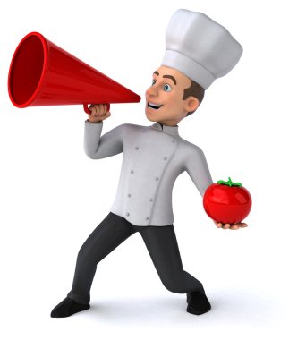 Eğlenceli çizgi film Şef