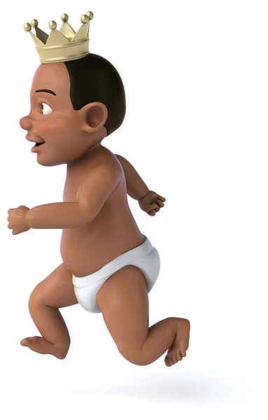 Fun cartoon baby — Stock Photo, Image