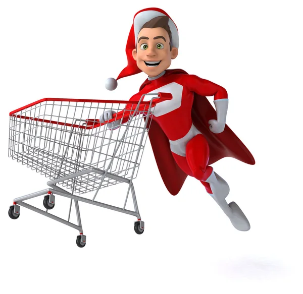 Fun Santa Claus — Stock Photo, Image