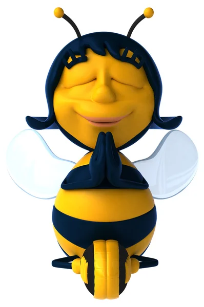 Funny bee keep calming — Stock Photo, Image