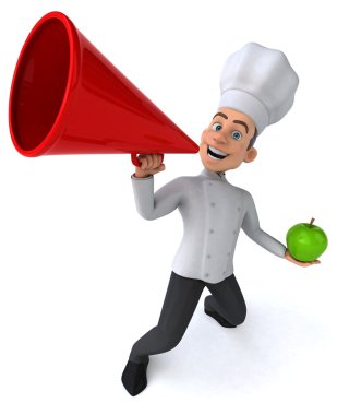 Eğlenceli çizgi film Şef