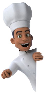 Eğlenceli çizgi film Şef