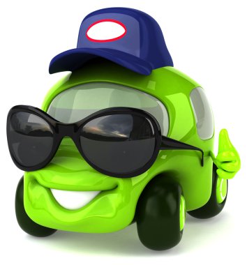 eğlenceli çizgi film araba