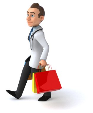 Eğlenceli çizgi film doktor