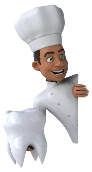 Fun cartoon chef — Stock Photo, Image