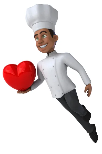 Fun cartoon chef — Stock Photo, Image