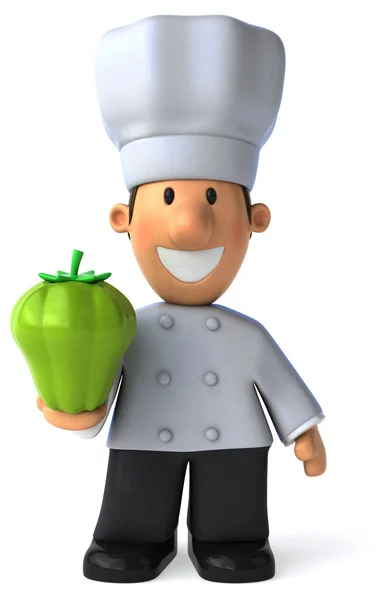 Fun cartoon chef — Stock Photo, Image