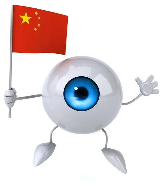 Fun cartoon eye — Stock Photo, Image