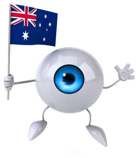 Fun cartoon eye — Stock Photo, Image