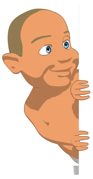 Spaß Cartoon Baby — Stockfoto