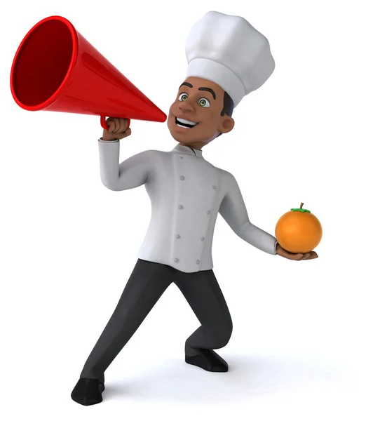 Fun cartoon chef — Stock Photo, Image