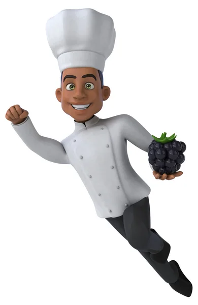 Leuke cartoon chef-kok — Stockfoto