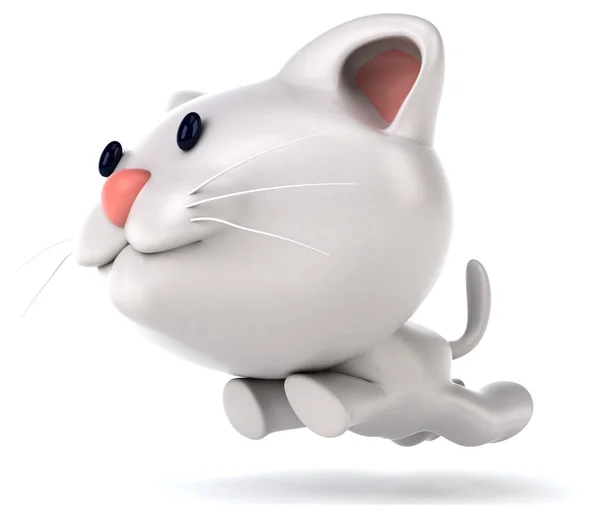 Fun cartoon cat — Stock Photo, Image