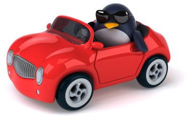 Arabada komik penguen