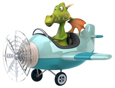 Eğlenceli çizgi film dragon