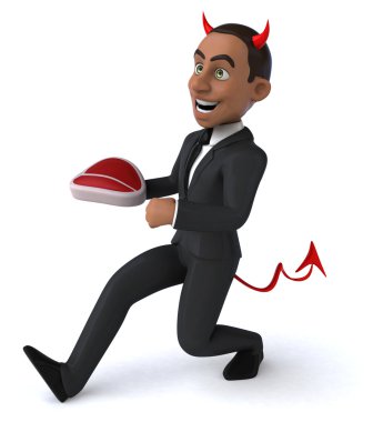 Çizgi film kötü işadamı