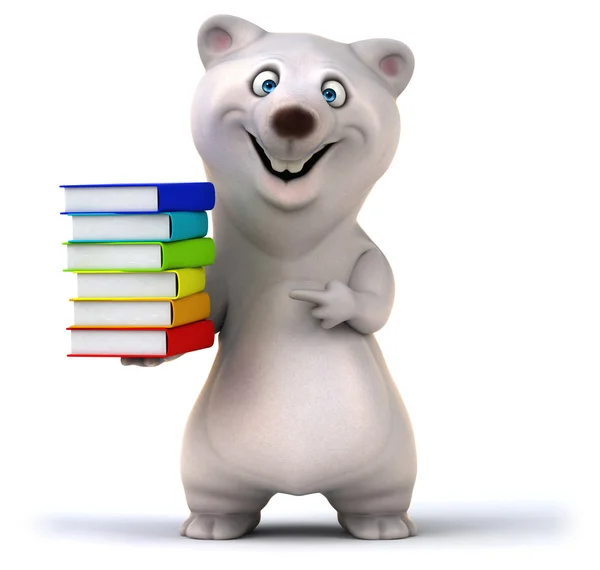 Fun cartoon bear — Stock Photo, Image