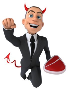 Çizgi film kötü işadamı