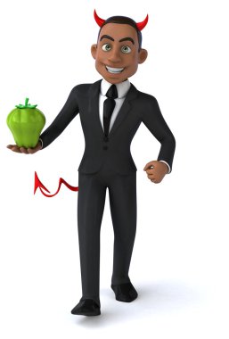 Çizgi film kötü işadamı