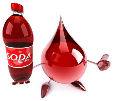 çizgi film kan damlası