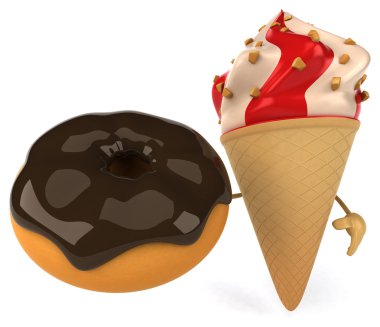 eğlenceli çizgi film dondurma