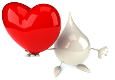 Eğlenceli çizgi film süt damla