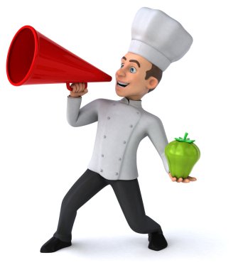 Eğlenceli çizgi film Şef