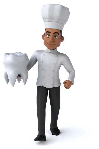 Fun cartoon chef — Stock Photo, Image