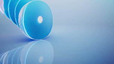 Bir basketbol topunun kavramsal 3 boyutlu hareket tasarımı