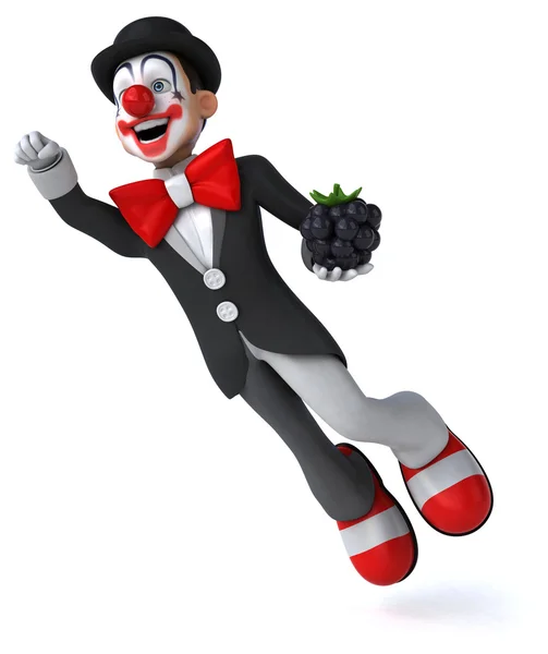 Spaß Cartoon Clown — Stockfoto