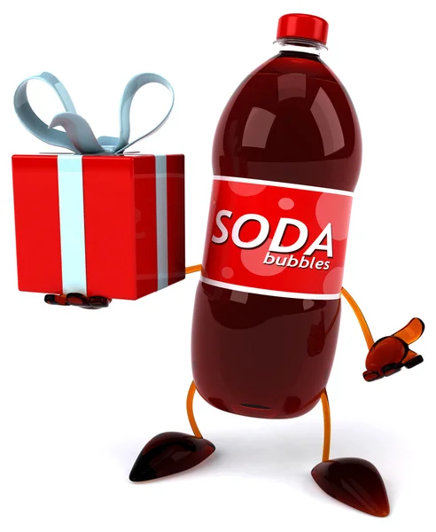 Diversão dos desenhos animados Soda — Fotografia de Stock