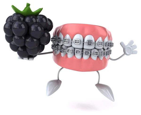 Fun cartoon teeth — Stock Photo, Image