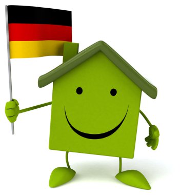 Eğlenceli çizgi film evi