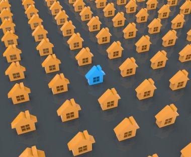 aynı evler arasında farklı ev