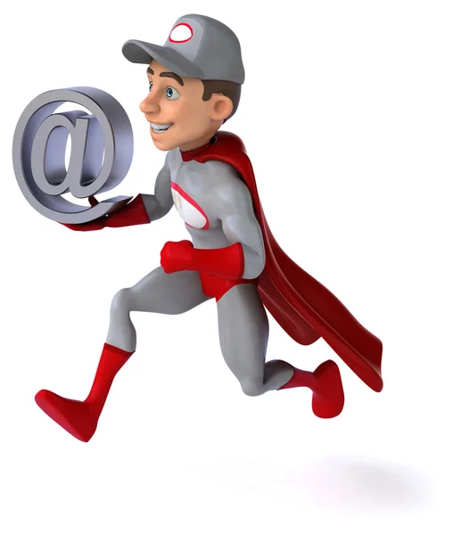 Cartoon-Supermechaniker — Stockfoto