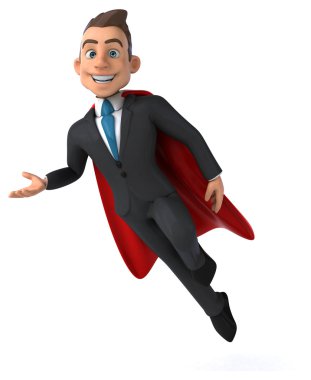 çizgi film süper iş adamı