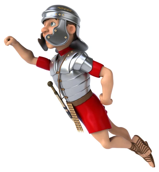 Divertido soldado romano — Fotografia de Stock