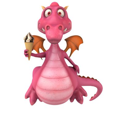 Eğlenceli çizgi film dragon