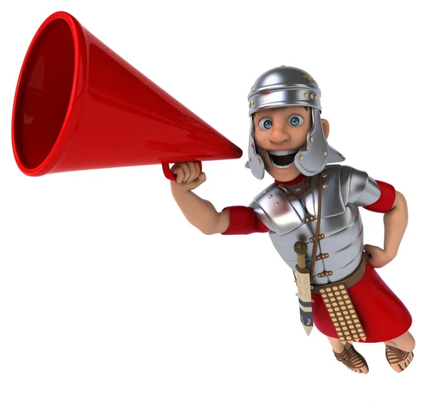 Roman legionary soldier — Stock Photo, Image