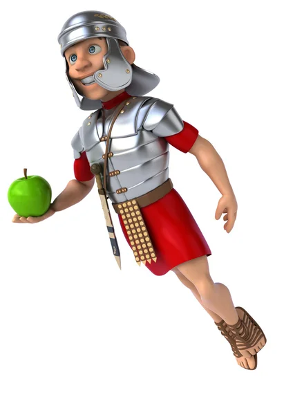 Fun cartoon Roman soldier — Stock Photo, Image