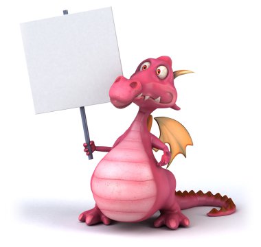 Eğlenceli çizgi film dragon