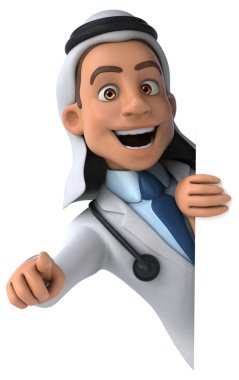 Eğlenceli çizgi film doktor